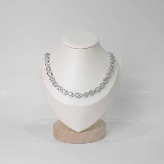 Collar Óvalos Brillantes
