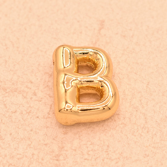 Dije Letra B Dorado