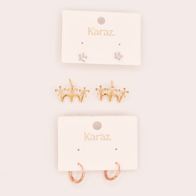 Aretes Media: Colección de Estilos Versátiles