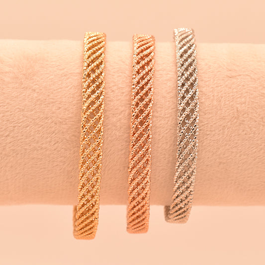 Pulsera Trenza Brillante