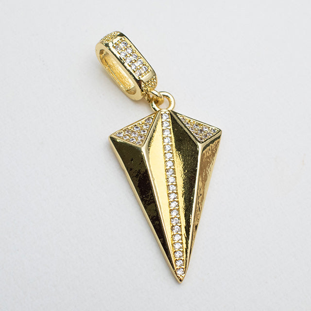 Dije Diamante Brillante Oro