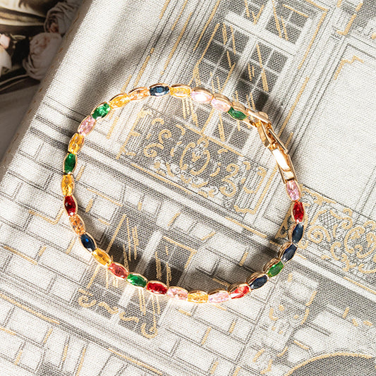 Pulsera Tenis Colores Vibrantes