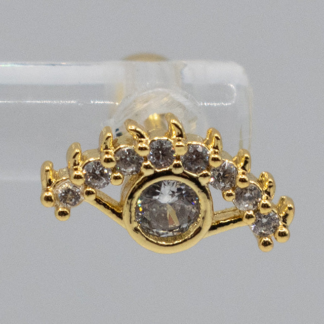 Piercing Ojo Brillante Oro