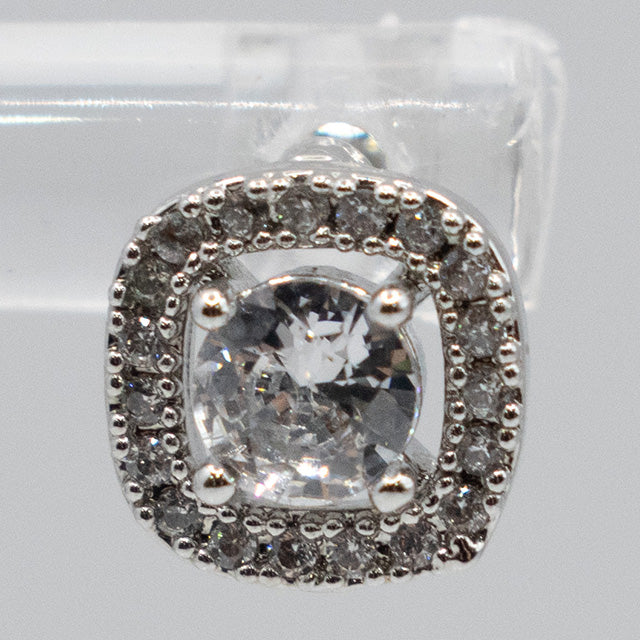 Piercing Cuadrado Halo Brillante PR-80