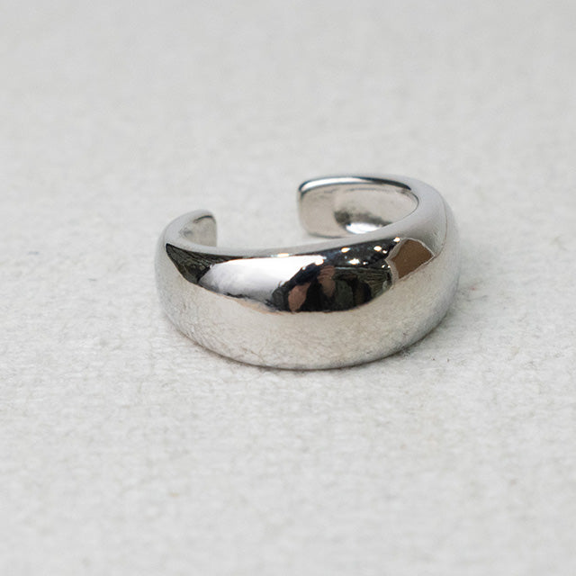 Ear Cuff Minimalista Plateado | Estilo Moderno Sin Perforación