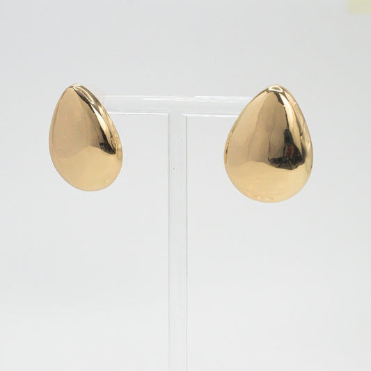 Aretes Gota Dorada Elegante